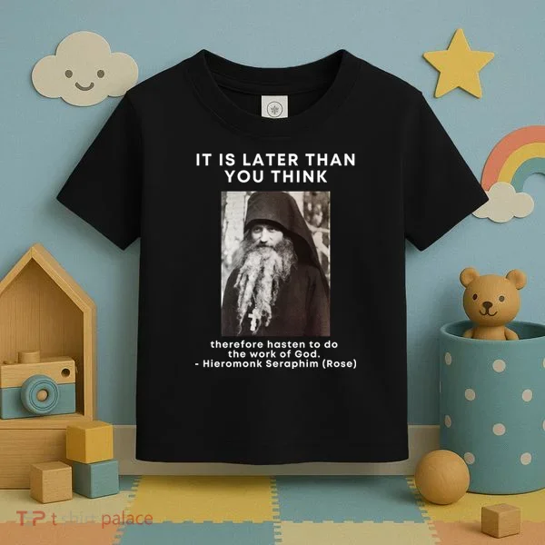 Fr Seraphim Rose Eastern Orthodox Christian Toddler T-Shirt