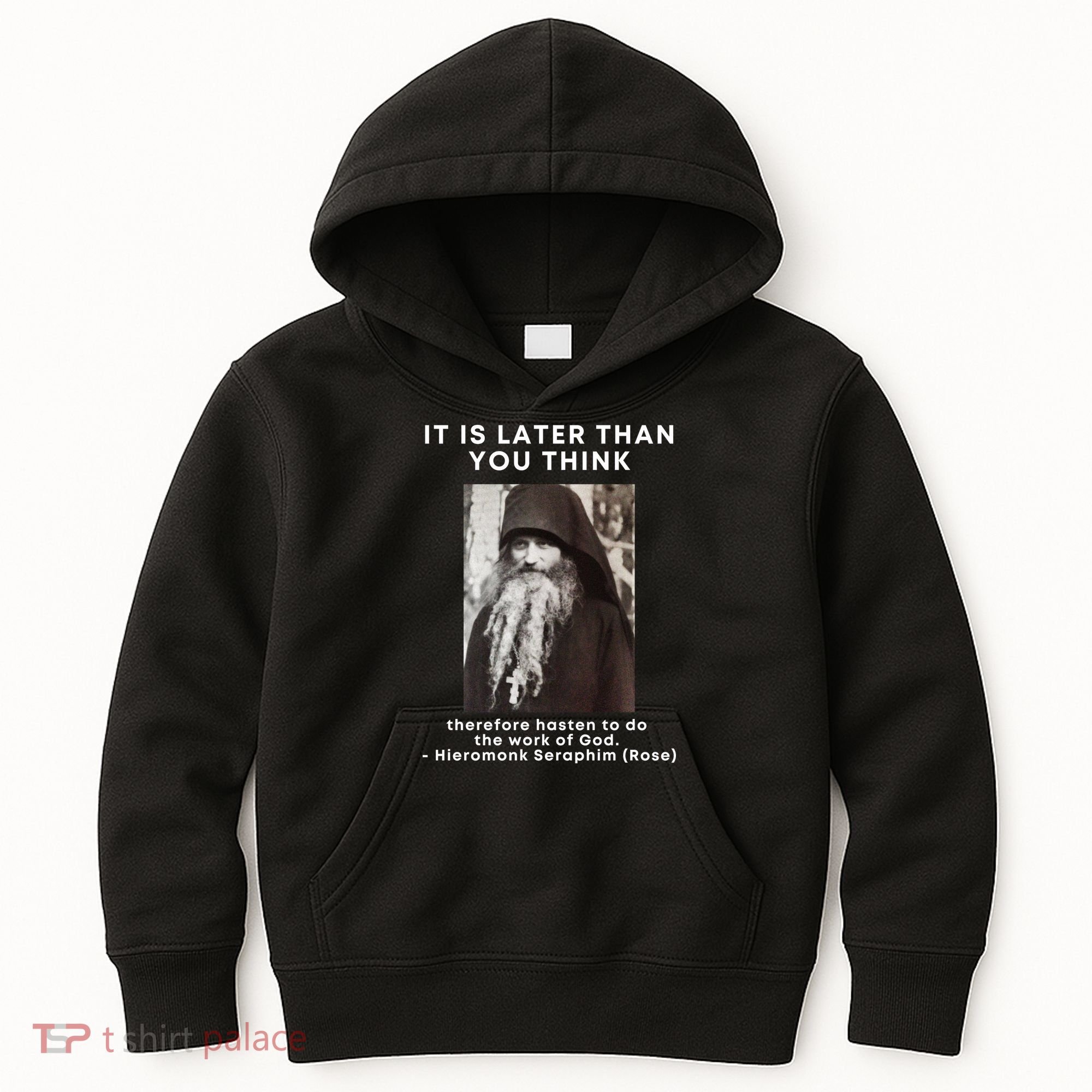 Fr Seraphim Rose Eastern Orthodox Christian Kids Hoodie