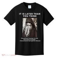 Fr Seraphim Rose Eastern Orthodox Christian Kids T-Shirt thumb 0
