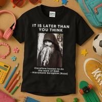 Fr Seraphim Rose Eastern Orthodox Christian Kids T-Shirt thumb 3