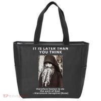Fr Seraphim Rose Eastern Orthodox Christian Tote Bag thumb 0