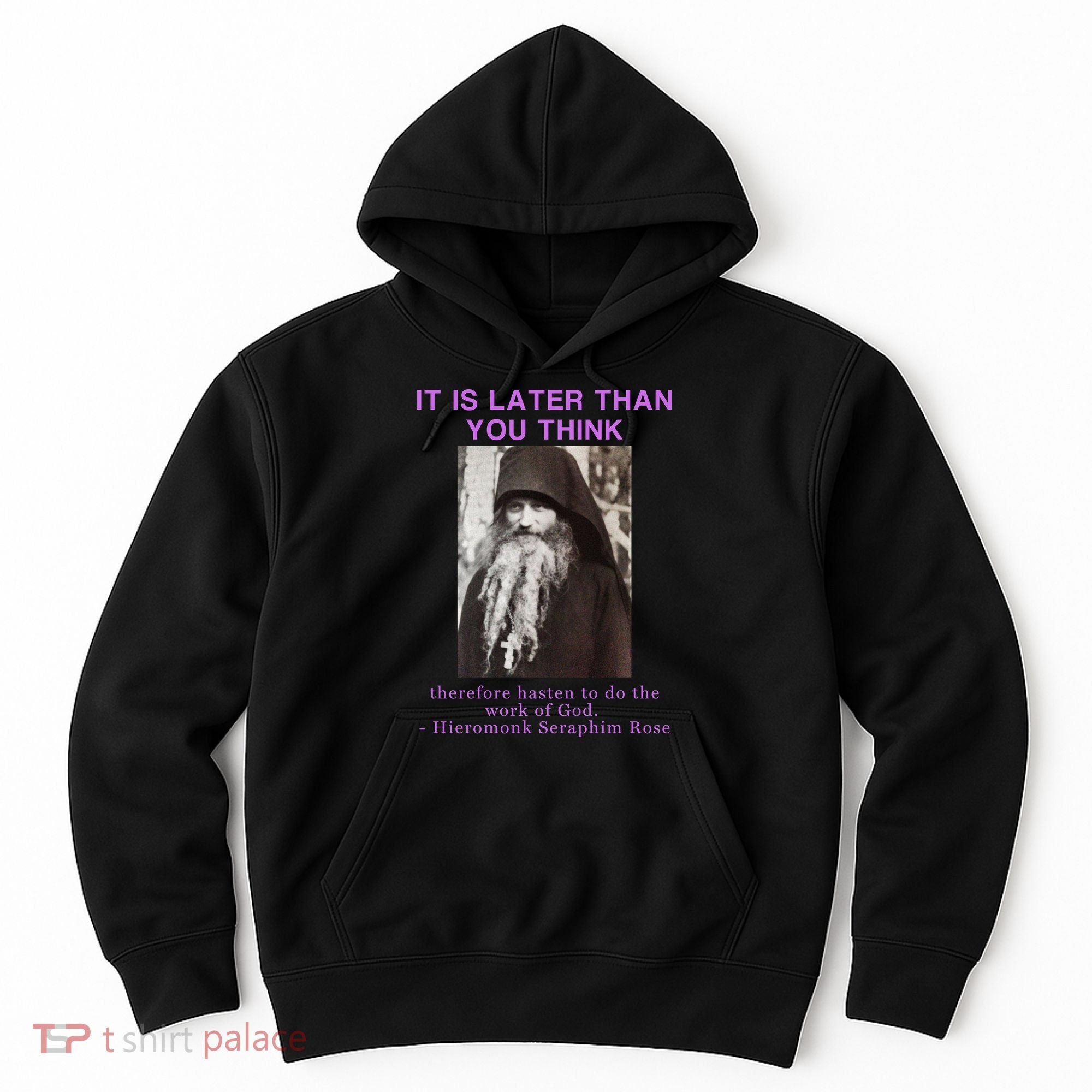 Fr Seraphim Rose Eastern Orthodox Christian Hoodie