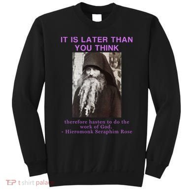 Fr Seraphim Rose Eastern Orthodox Christian Sweatshirt