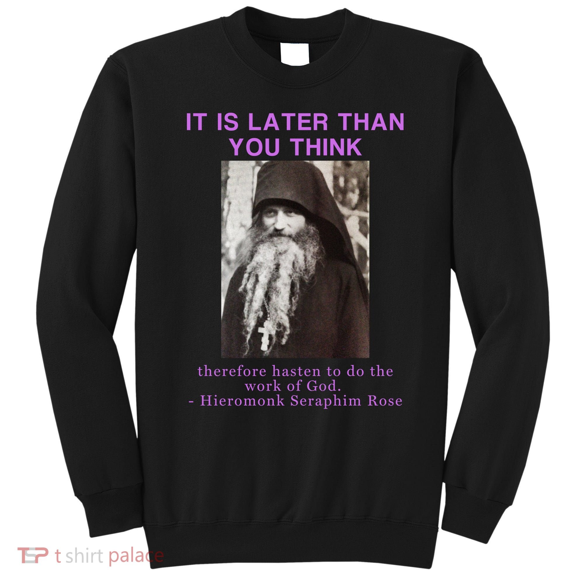 Fr Seraphim Rose Eastern Orthodox Christian Sweatshirt
