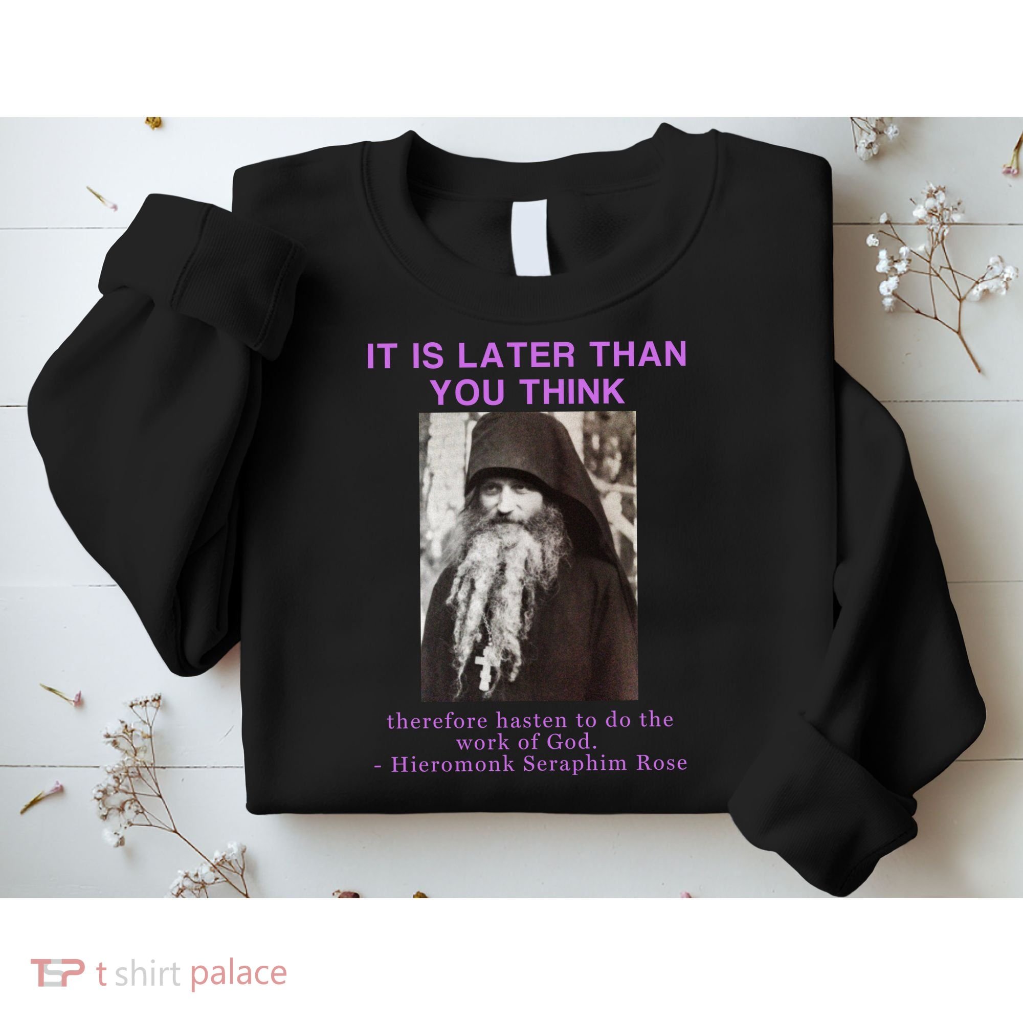 Fr Seraphim Rose Eastern Orthodox Christian Sweatshirt