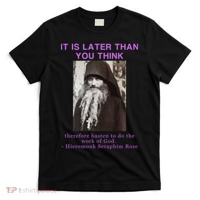 Fr Seraphim Rose Eastern Orthodox Christian T-Shirt