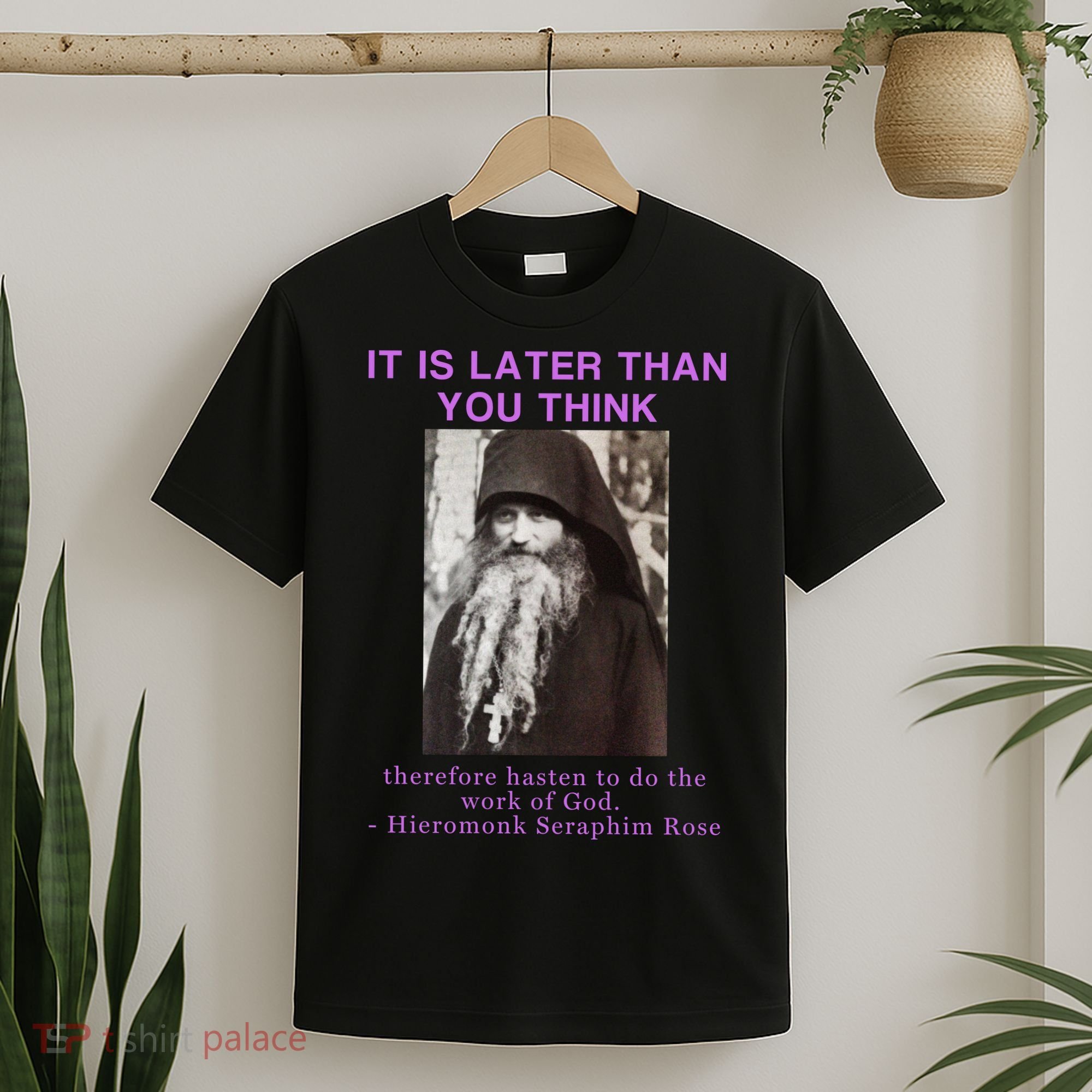 Fr Seraphim Rose Eastern Orthodox Christian T-Shirt