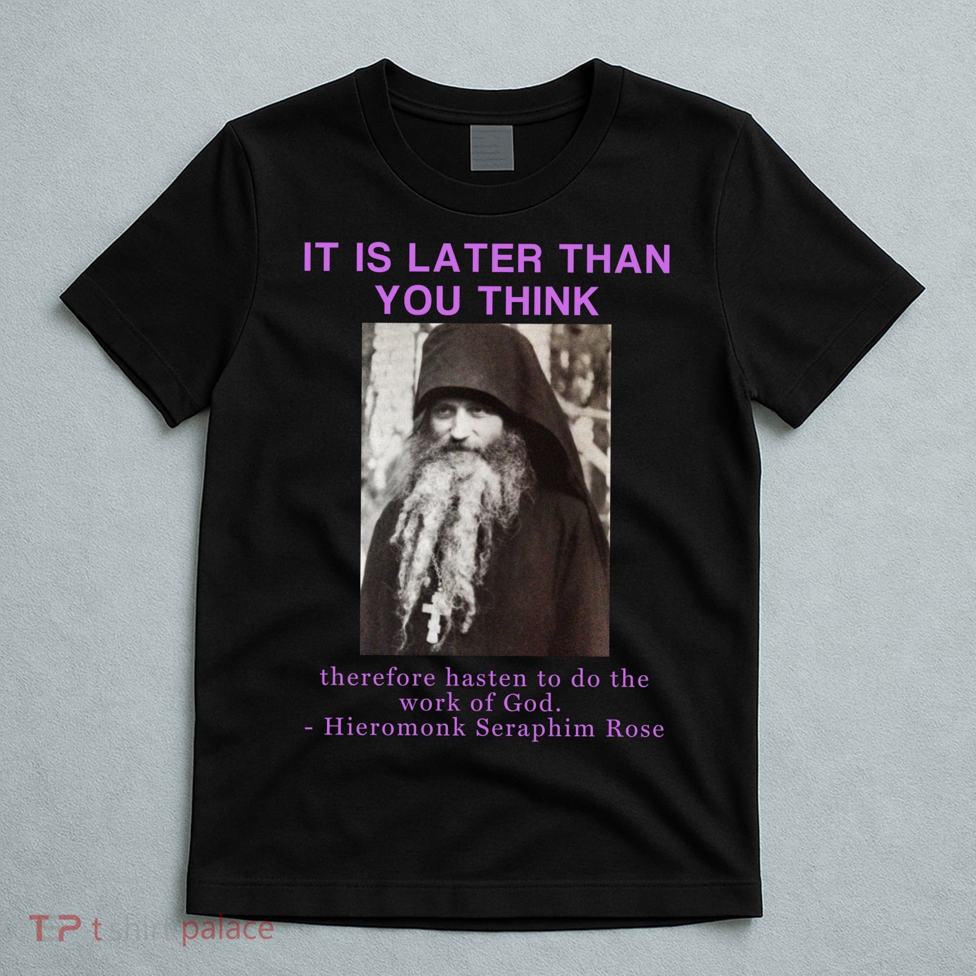 Fr Seraphim Rose Eastern Orthodox Christian T-Shirt