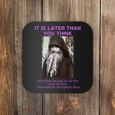 Fr Seraphim Rose Eastern Orthodox Christian Coaster
