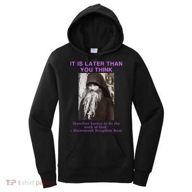 Fr Seraphim Rose Eastern Orthodox Christian Women's Hoodie