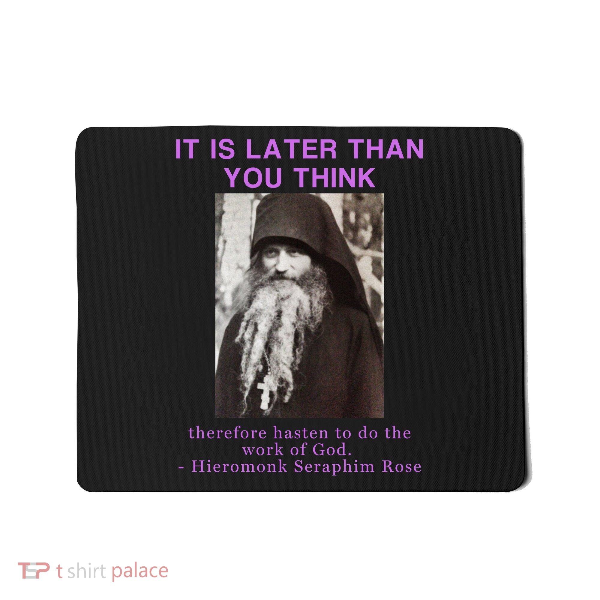 Fr Seraphim Rose Eastern Orthodox Christian Mousepad