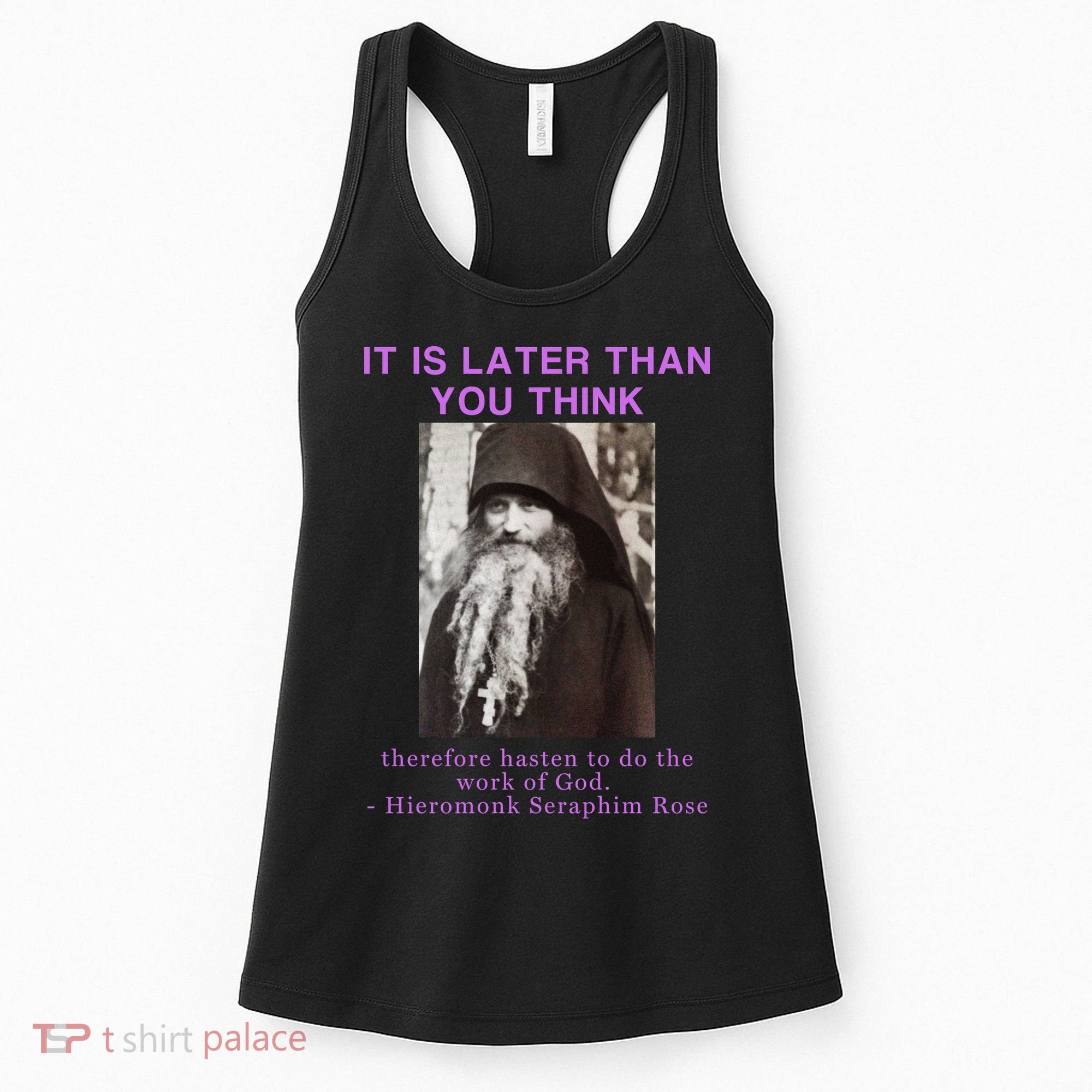 Fr Seraphim Rose Eastern Orthodox Christian Women's Tank Top