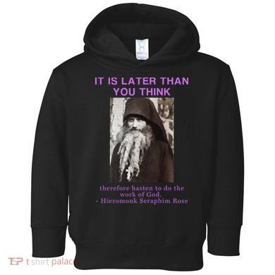 Fr Seraphim Rose Eastern Orthodox Christian Toddler Hoodie
