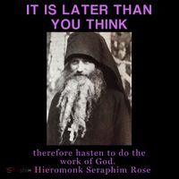 Fr Seraphim Rose Eastern Orthodox Christian Toddler Hoodie thumb 2