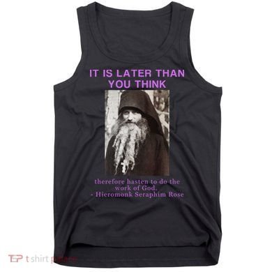 Fr Seraphim Rose Eastern Orthodox Christian Tank Top