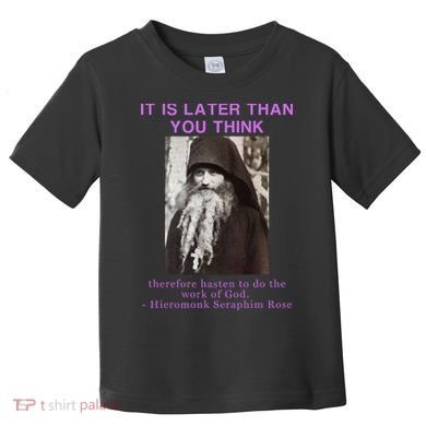 Fr Seraphim Rose Eastern Orthodox Christian Toddler T-Shirt