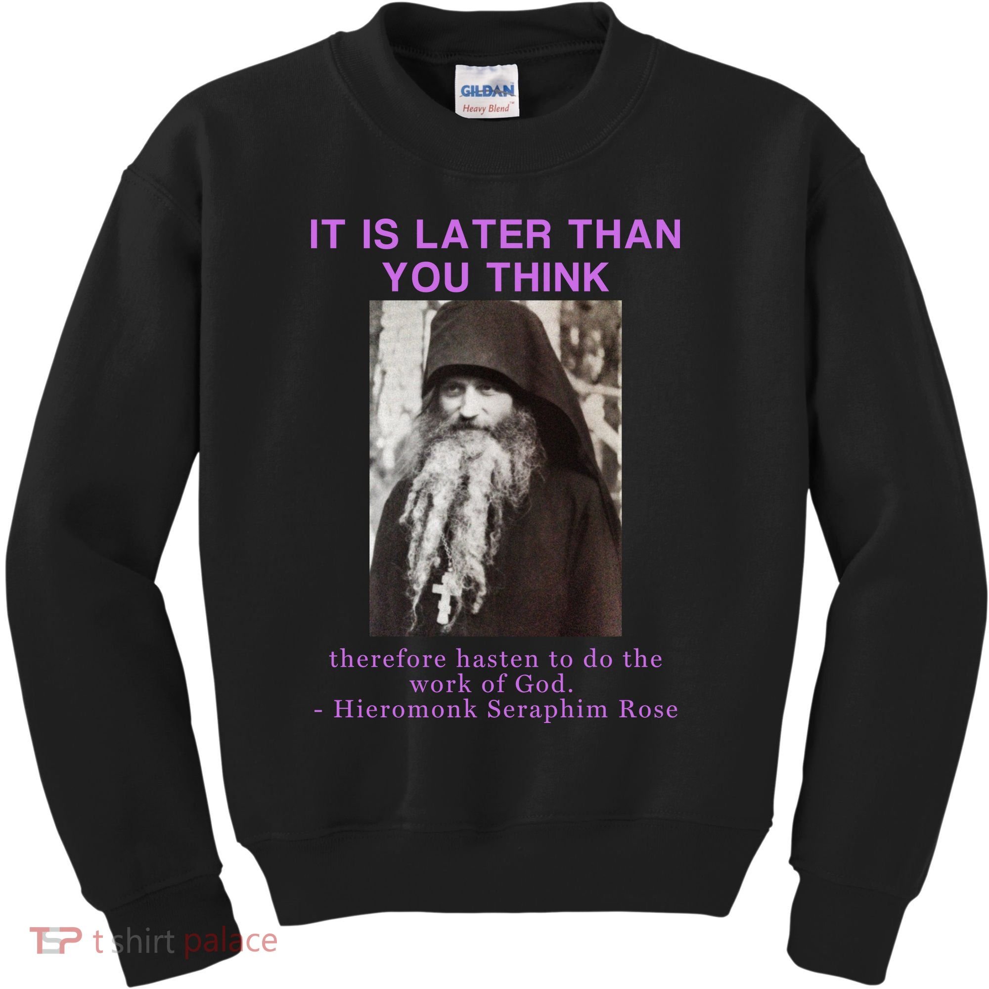 Fr Seraphim Rose Eastern Orthodox Christian Kids Sweatshirt