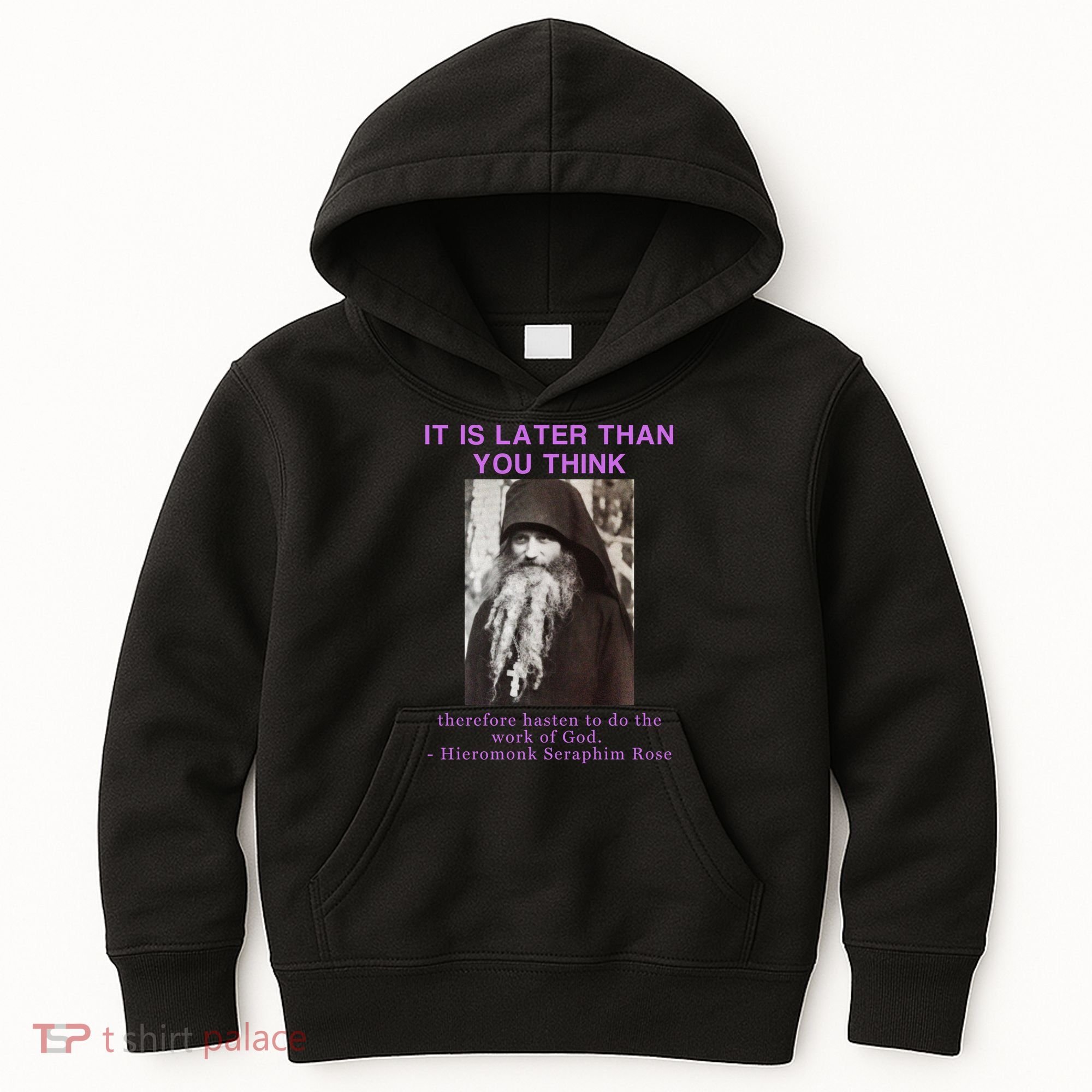 Fr Seraphim Rose Eastern Orthodox Christian Kids Hoodie