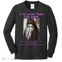 Fr Seraphim Rose Eastern Orthodox Christian Kids Long Sleeve Shirt thumb 0
