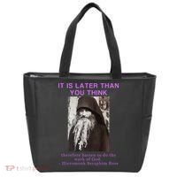 Fr Seraphim Rose Eastern Orthodox Christian Tote Bag thumb 0