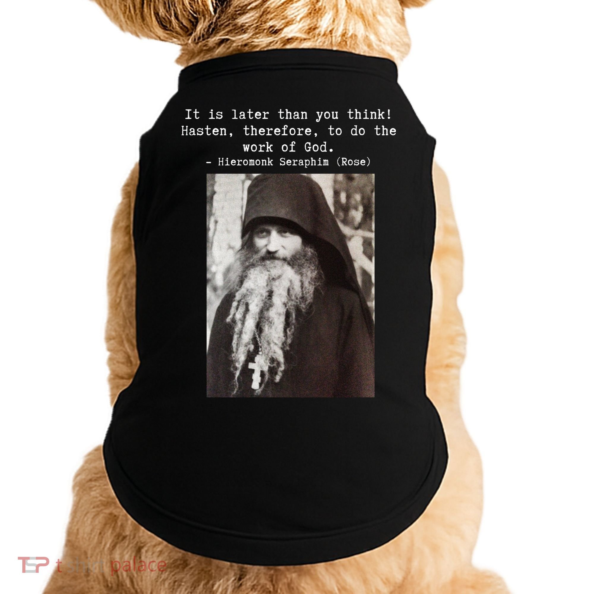 Father Seraphim Rose Orthodox Gift Doggie Tank