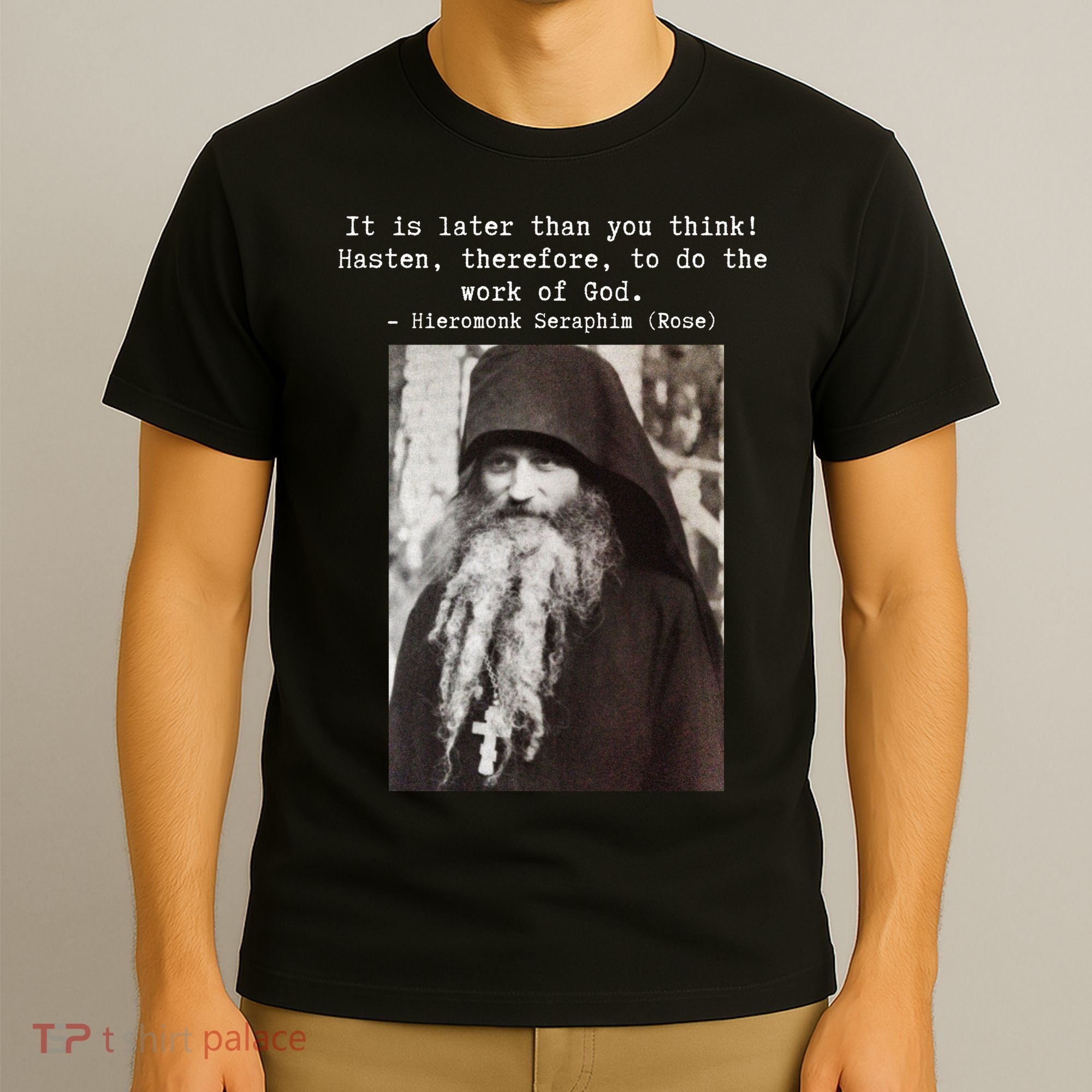 Father Seraphim Rose Orthodox Gift T-Shirt