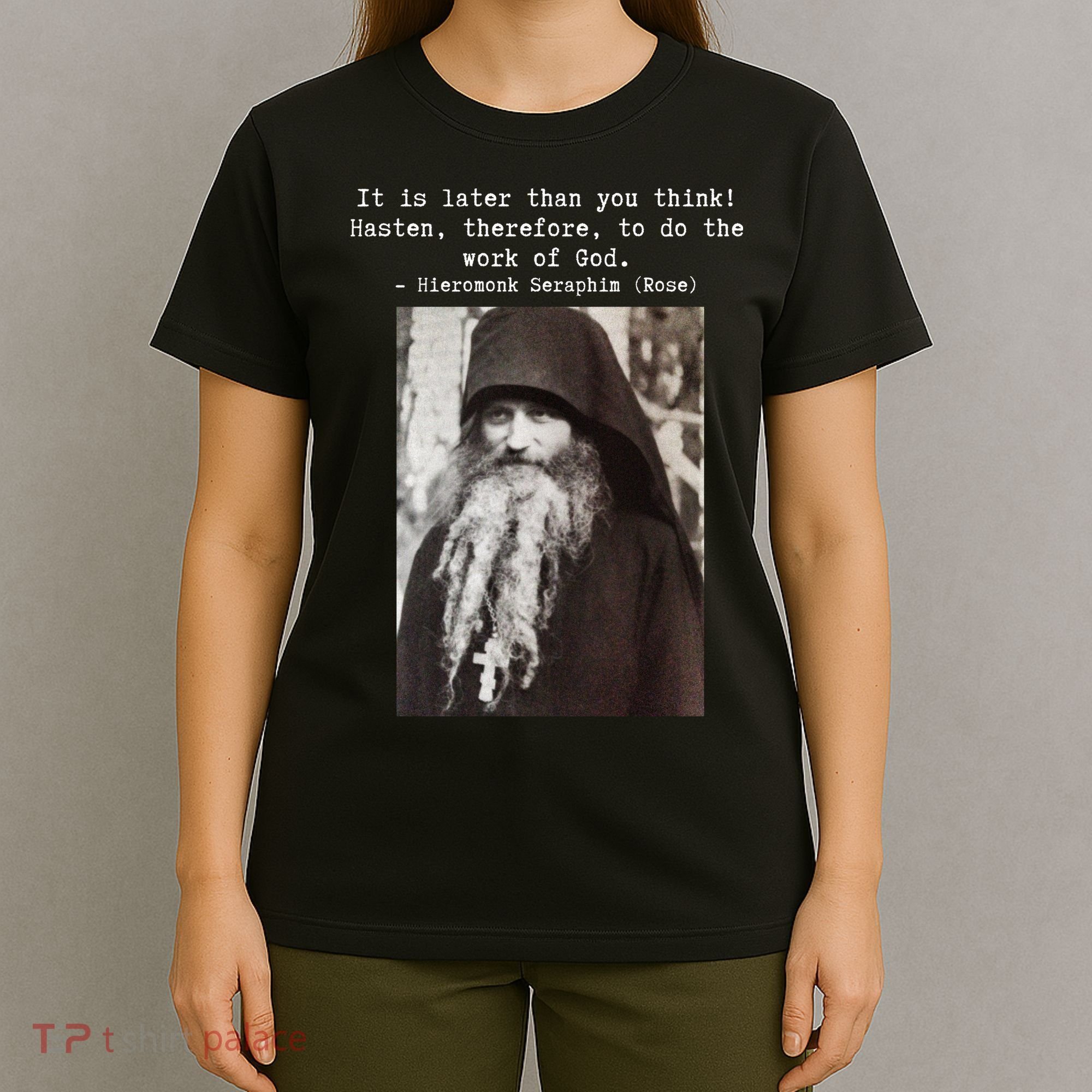 Father Seraphim Rose Orthodox Gift T-Shirt
