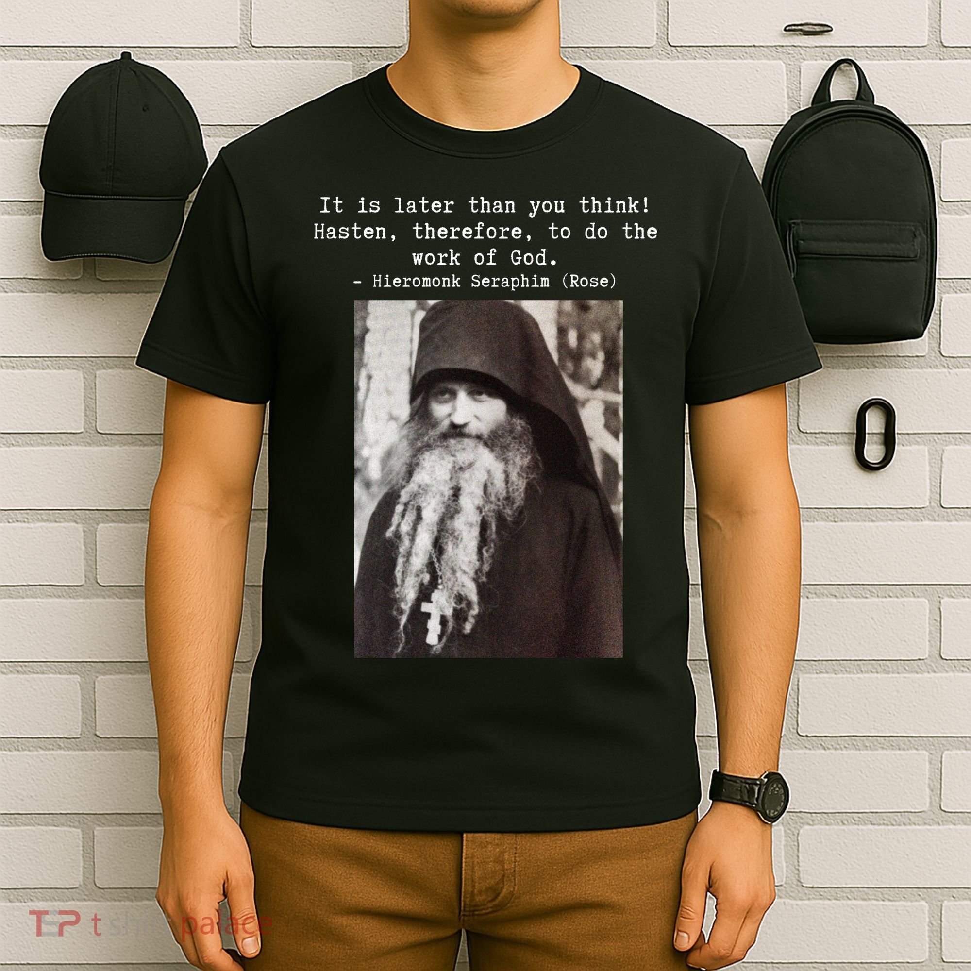 Father Seraphim Rose Orthodox Gift T-Shirt