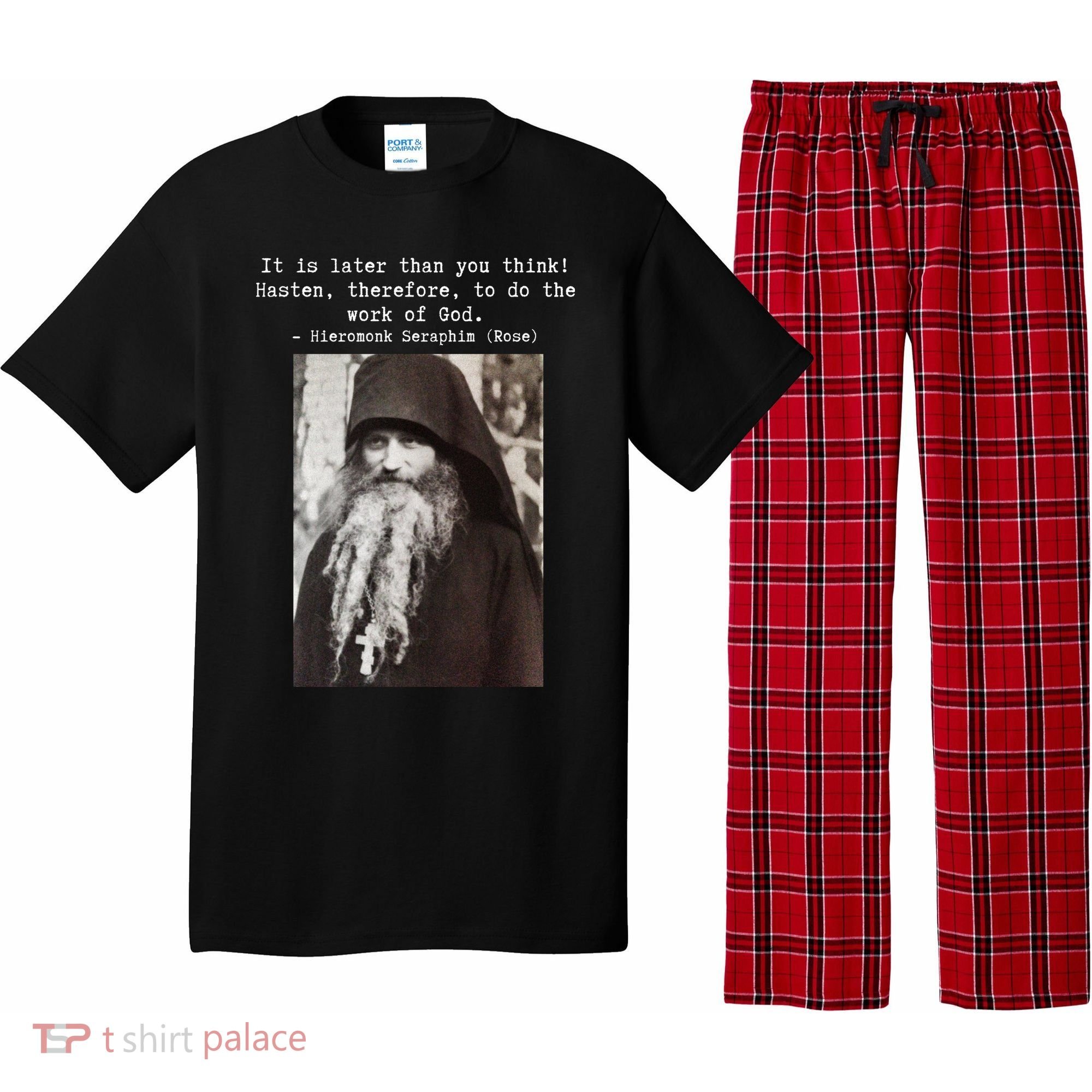 Father Seraphim Rose Orthodox Gift Pajama Set