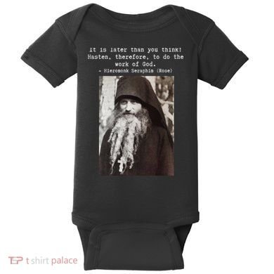 Father Seraphim Rose Orthodox Gift Baby Bodysuit