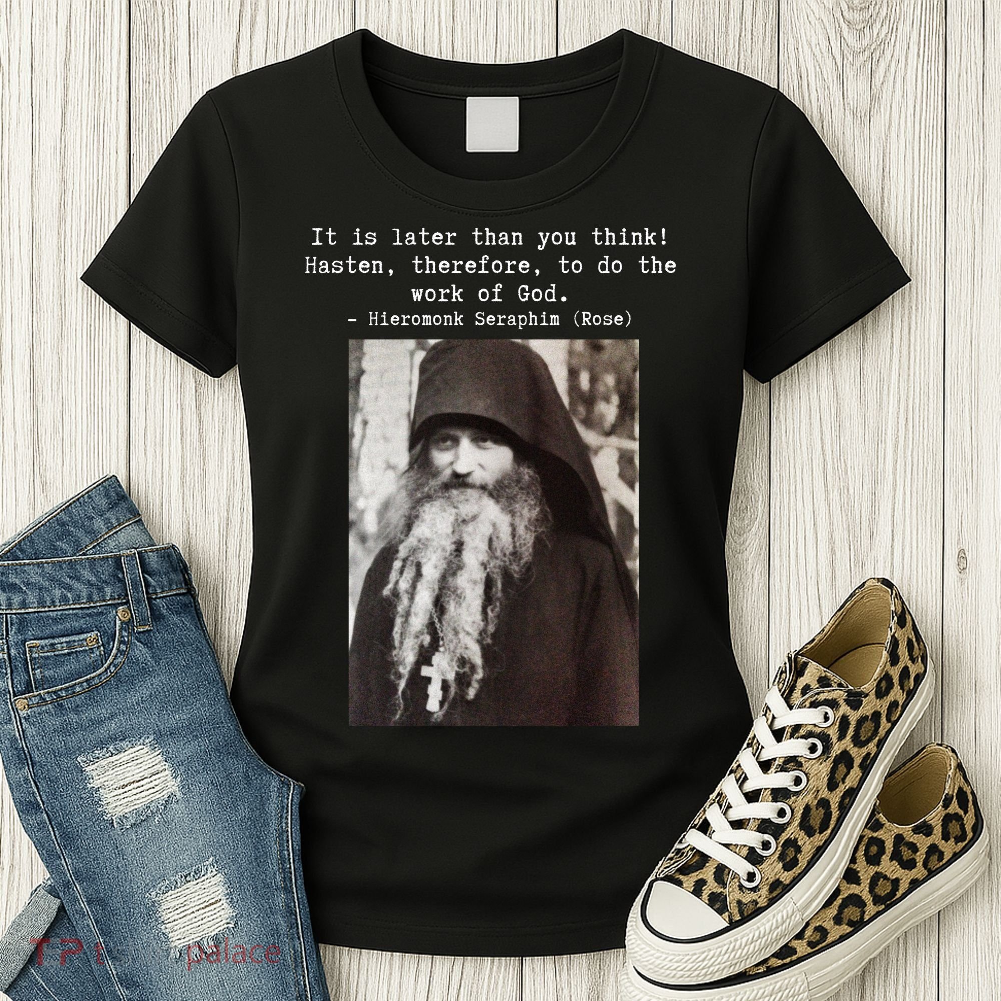 Father Seraphim Rose Orthodox Gift Women's T-Shirt