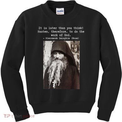 Father Seraphim Rose Orthodox Gift Kids Sweatshirt