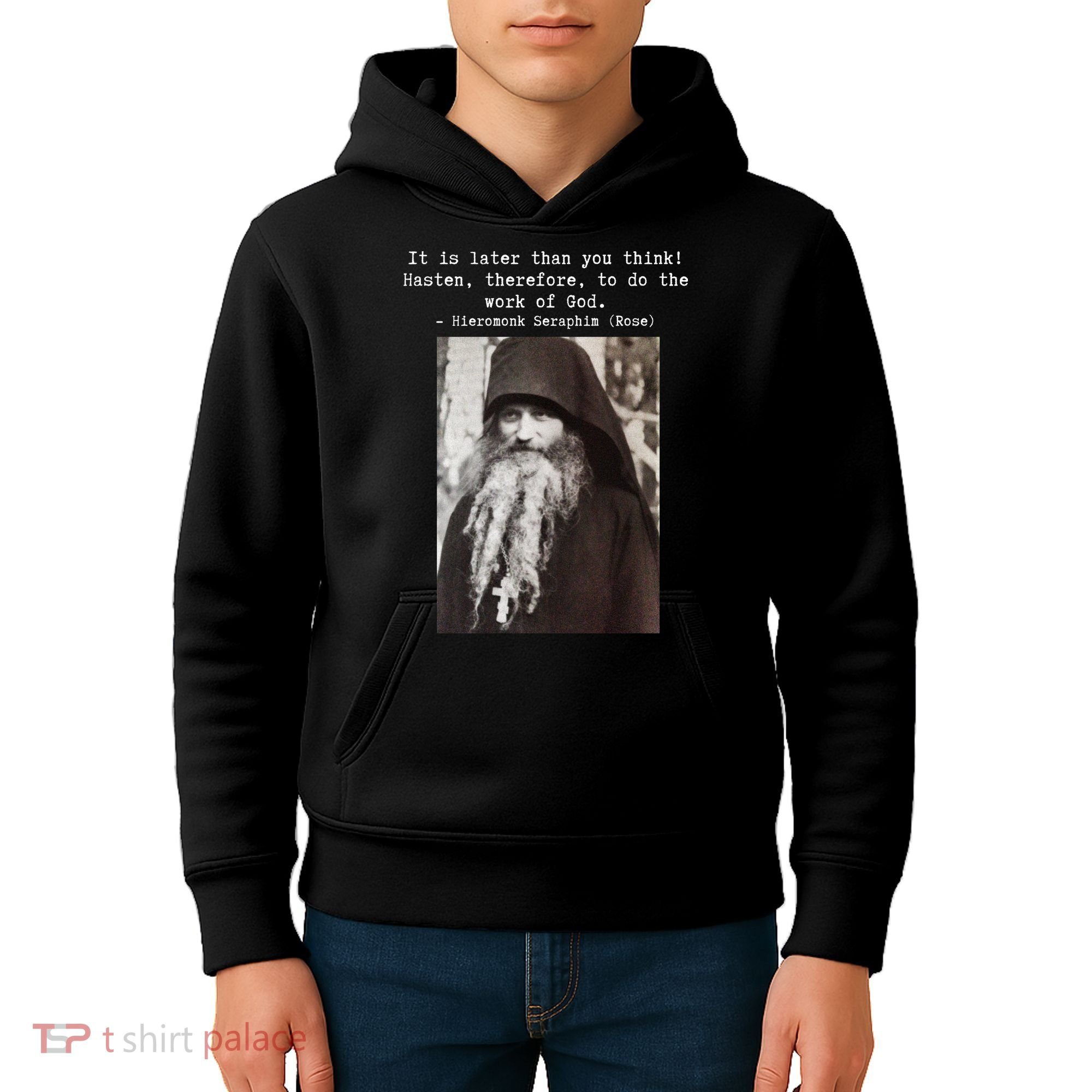 Father Seraphim Rose Orthodox Gift Kids Hoodie