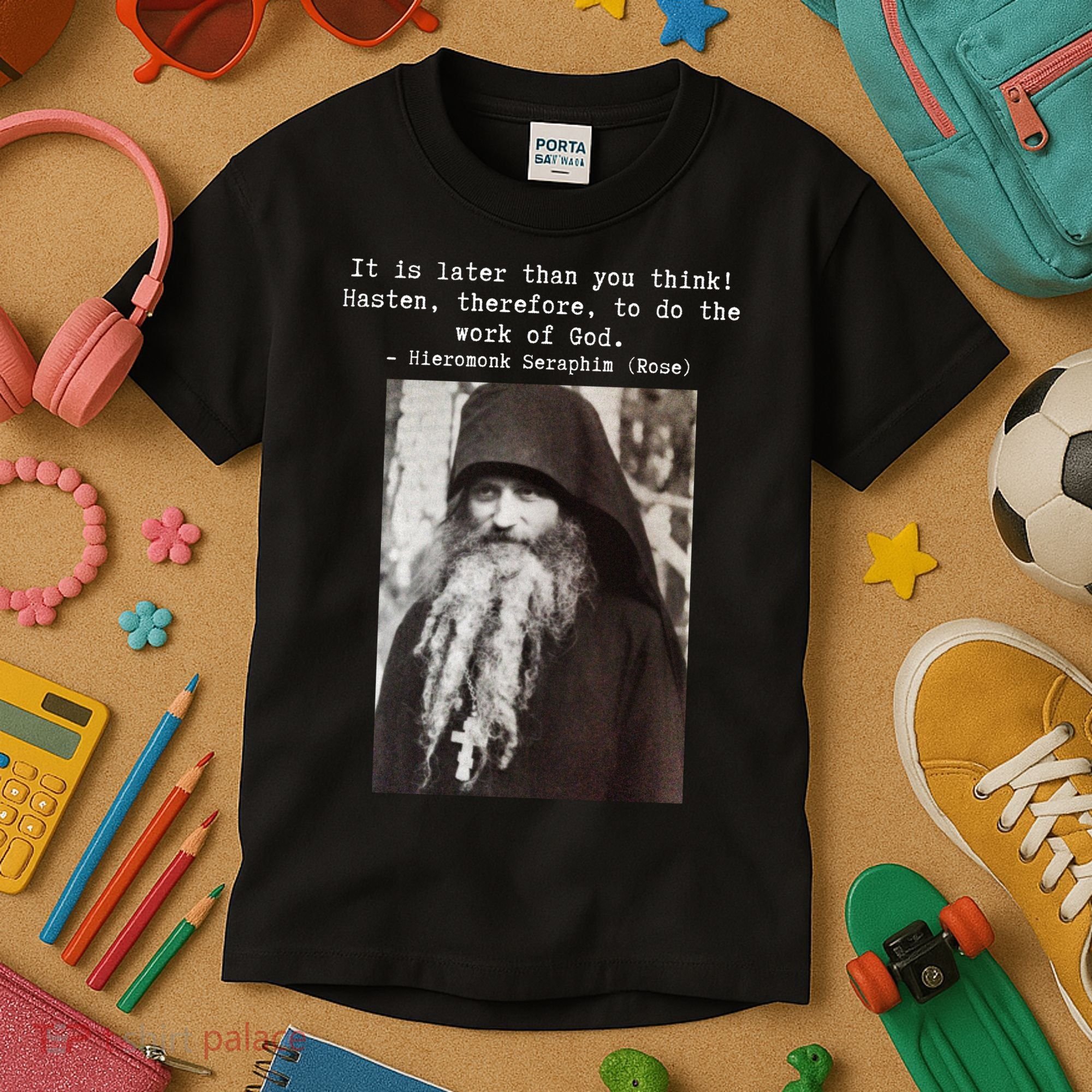 Father Seraphim Rose Orthodox Gift Kids T-Shirt