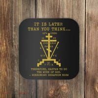Fr Seraphim Rose Eastern Orthodox Christian Cross Coaster thumb 0