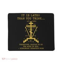 Fr Seraphim Rose Eastern Orthodox Christian Cross Mousepad thumb 0