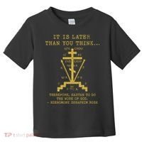 Fr Seraphim Rose Eastern Orthodox Christian Cross Toddler T-Shirt thumb 0