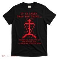Fr Seraphim Rose Eastern Orthodox Christian Cross T-Shirt thumb 0