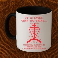 Fr Seraphim Rose Eastern Orthodox Christian Cross Coffee Mug thumb 2