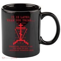 Fr Seraphim Rose Eastern Orthodox Christian Cross 11oz C Handle Ceramic Mug thumb 0