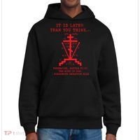 Fr Seraphim Rose Eastern Orthodox Christian Cross District V.I.T. Heavyweight Hoodie thumb 0