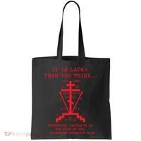 Fr Seraphim Rose Eastern Orthodox Christian Cross Tote Bag thumb 0