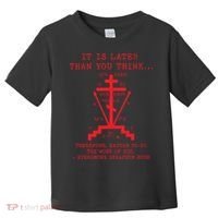 Fr Seraphim Rose Eastern Orthodox Christian Cross Toddler T-Shirt thumb 0