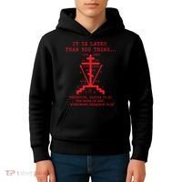 Fr Seraphim Rose Eastern Orthodox Christian Cross Kids Hoodie thumb 4