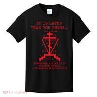 Fr Seraphim Rose Eastern Orthodox Christian Cross Kids T-Shirt thumb 0