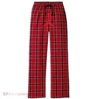 Fr Seraphim Rose Eastern Orthodox Christian Cross Women's Flannel Plaid Pajama Pants thumb 0
