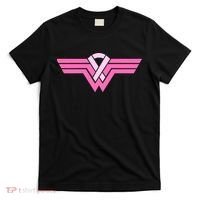 Funny Superhero Ribbon Breast Cancer Awareness T-Shirt thumb 0