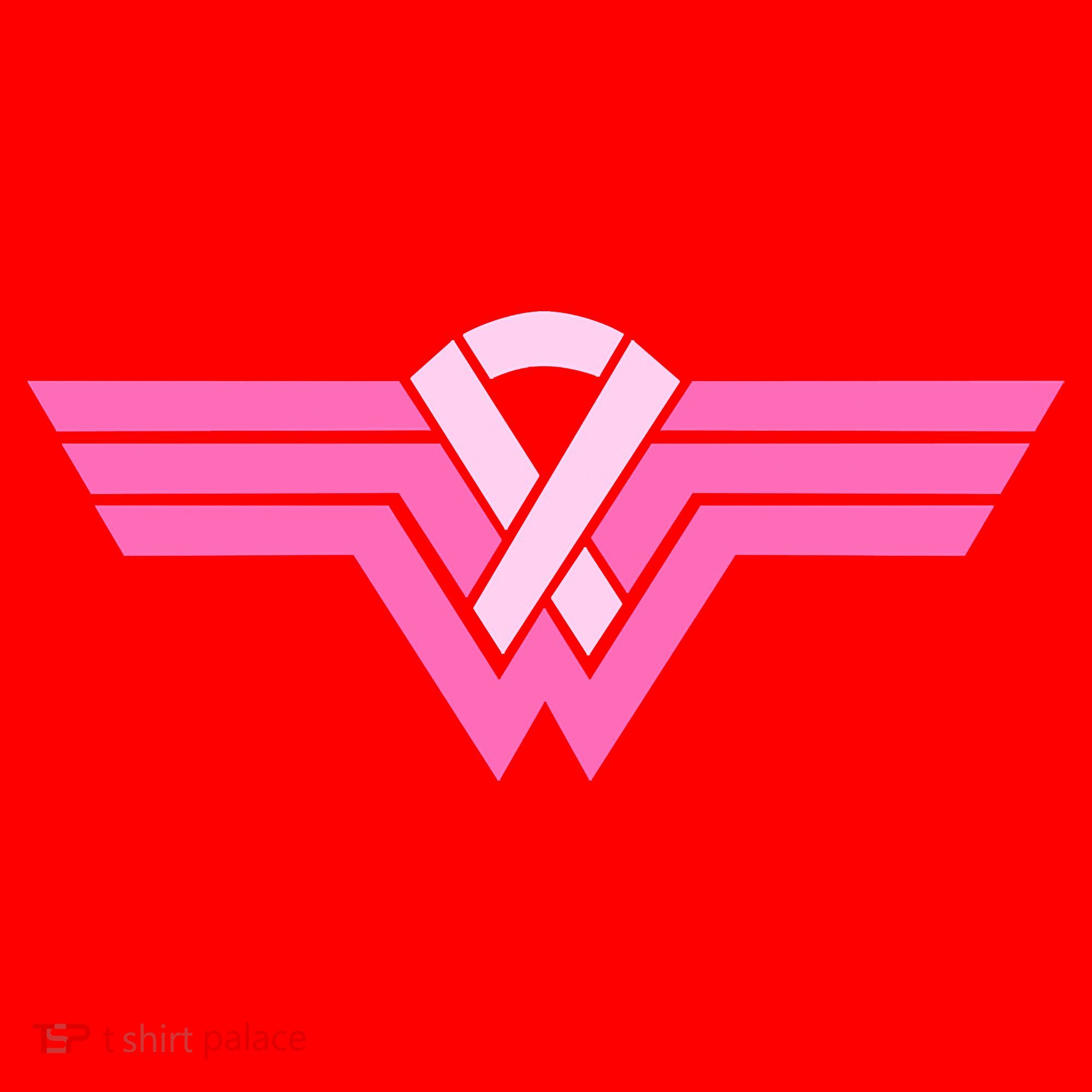 Funny Superhero Ribbon Breast Cancer Awareness Santa Hat