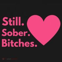 Funny Sobriety Recovery Aa Na Meaningful Gift Still Sober Bitches Meaningful Gif USA-Made Doggie Bandana thumb 2