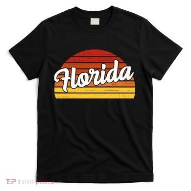 Florida Sunset Retro Vintage T-Shirt